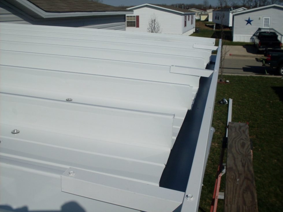 8' x 16' Classic Bead Board Flat Pan Aluminum Patio Cover Kit DIY